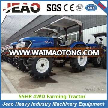 Farm Tractor 55HP Agricultural Machinery Small Tracor for Sale