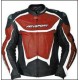 Red & Black Color Sport Laguna Mens Leather Jacket