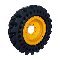 Heavy Duty Puncture Proof  Maintenance Free 10-16.5 Skid Steer Solid Tires for Loader Applications