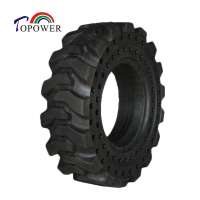 New solid skid steer loader tires 12-16.5 33X6X11 with 8 studs holes rim for  holland L185