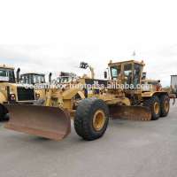 USA made original Caterpillar 16H motor grader in Shanghai, Cheap used CAT 16 grader low price on sale