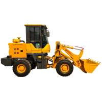 The latest agricultural loader 1.5 tons has a wide working range and high efficiency